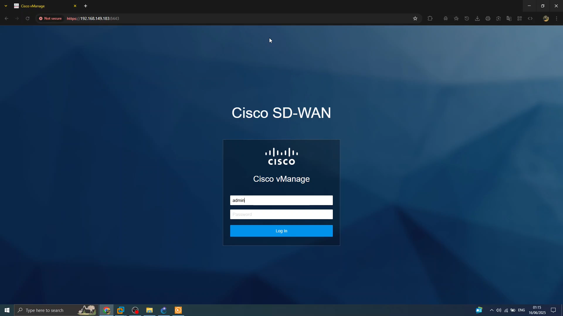 Cisco Catalyst SD-WAN vManage 19.2.0 GUI